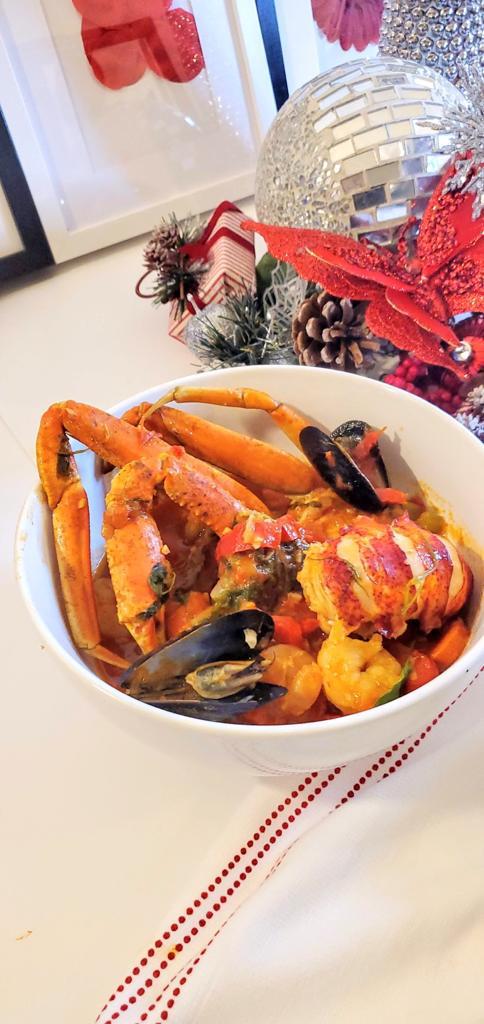 African seafood peppersoup